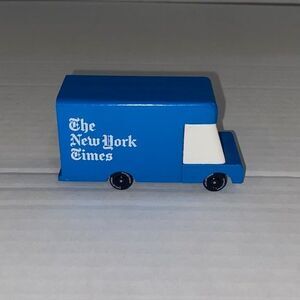 Candy Lab Wooden New York Times Truck Toy Vehicle